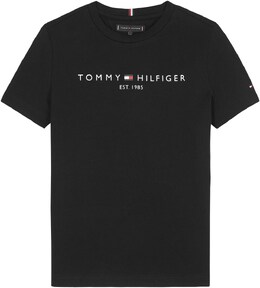 Tommy Hilfiger: Чёрная футболка 