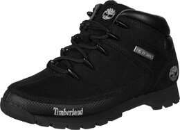 Timberland: Чёрные ботинки