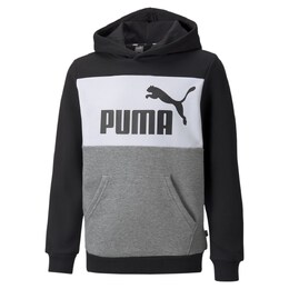 PUMA: Чёрная толстовка  Essentials