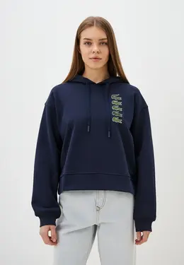 Lacoste: Синяя толстовка 