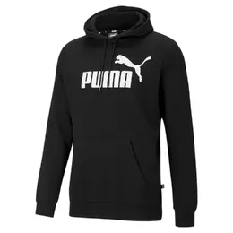 PUMA: Чёрная толстовка  Ess