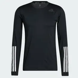 adidas: Чёрный свитшот 