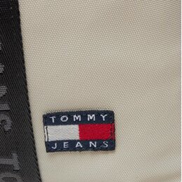 Tommy Jeans: Бежевая сумка Essential