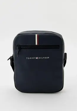 Tommy Hilfiger: Синяя сумка