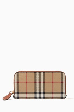 Burberry: Кошелёк Vintage Check