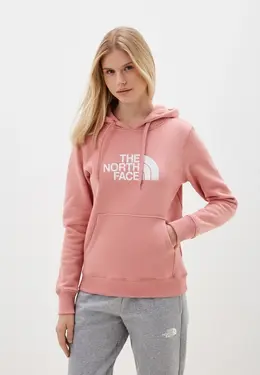 The North Face: Розовая толстовка 