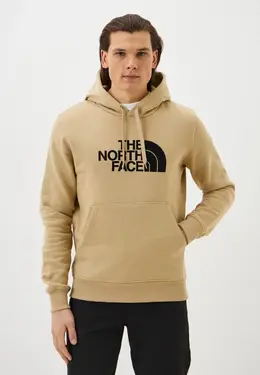 The North Face: Бежевая толстовка 