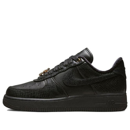 Nike: Чёрные кроссовки Air Force 1 Low