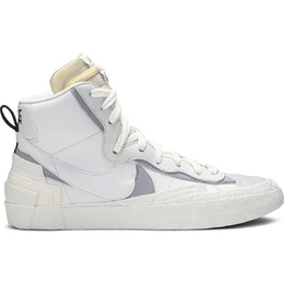 Nike: Белые кеды Blazer