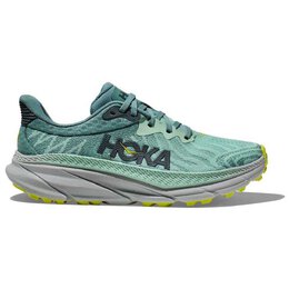 HOKA: Зелёные кроссовки 