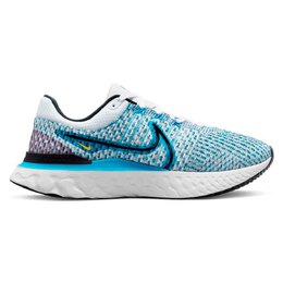 Nike: Синие кроссовки React Infinity Run Flyknit