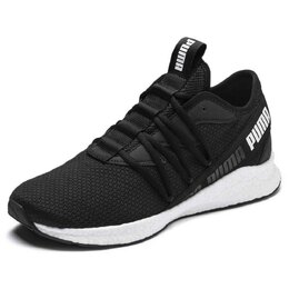 PUMA: Чёрные кроссовки  NRGY