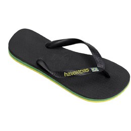 Havaianas: Чёрные шлёпанцы 