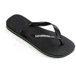 Havaianas: Чёрные шлёпанцы 