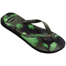 Havaianas: Чёрные шлёпанцы 