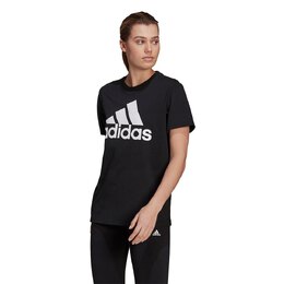 Adidas: Чёрная футболка  Essentials