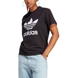 Adidas Originals: Чёрная футболка  Adicolor Classics