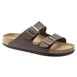 Birkenstock: Коричневые сандалии  Arizona Birko Flor