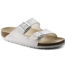 Birkenstock: Золотые сандалии  Arizona Birko Flor