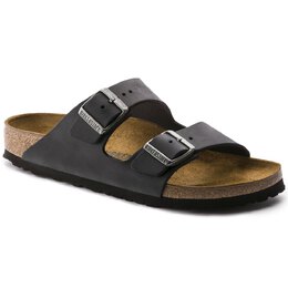 Birkenstock: Чёрные сандалии  Arizona