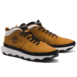 Timberland: Коричневые кроссовки 