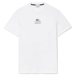 Lacoste: Белая футболка 