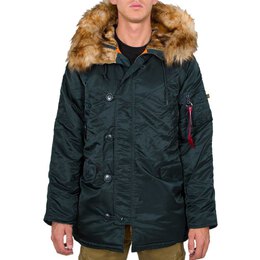 Alpha Industries: Синее пальто 