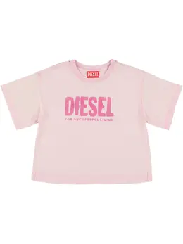 DIESEL KIDS: Футболка с принтом 