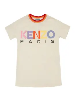 KENZO KIDS: Платье с принтом