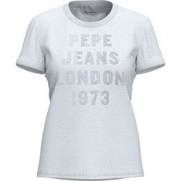 Pepe Jeans: Белая футболка 