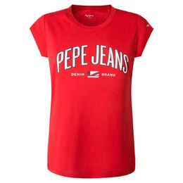 Pepe Jeans: Красная футболка 