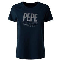 Pepe Jeans: Синяя футболка 