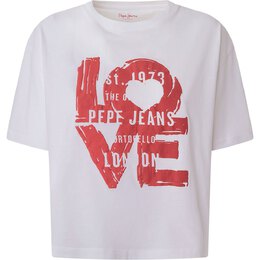 Pepe Jeans: Красная футболка 