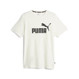 PUMA: Белая футболка  Ess