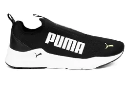 PUMA: Чёрные кроссовки  Wired