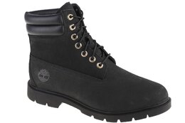 Timberland: Чёрные ботинки 
