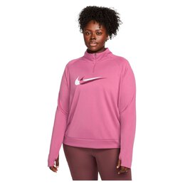 Nike: Розовая футболка Dri-FIT Swoosh