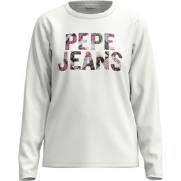 Pepe Jeans: Белая футболка 