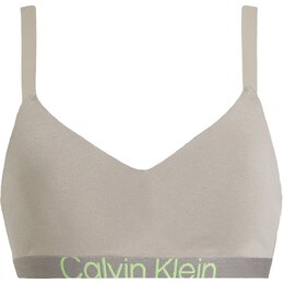 Calvin Klein: Зелёный бюстгальтер 