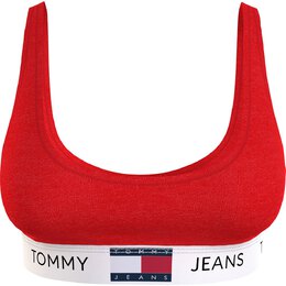 Tommy Jeans: Красный бюстгальтер  Heritage