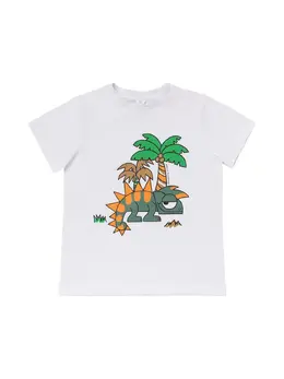 STELLA MCCARTNEY KIDS: Хлопковая футболка