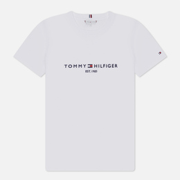 Tommy Hilfiger: Белая футболка