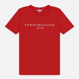 Tommy Hilfiger: Футболка  Signature с вышивкой