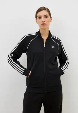 adidas Originals: Чёрная толстовка 