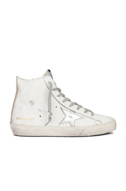 Golden Goose: Белые кроссовки  Francy