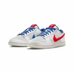 NIKE: Красные кроссовки Dunk Low