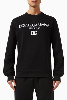 Dolce & Gabbana: Хлопковый свитшот Milano