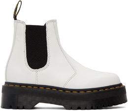 Dr. Martens: Белые ботинки  2976