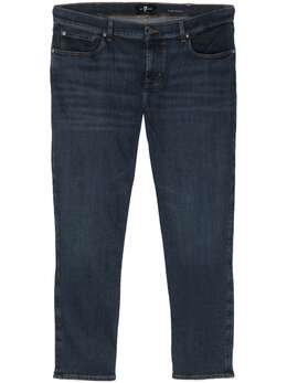 7 For All Mankind: Голубые джинсы  Slimmy