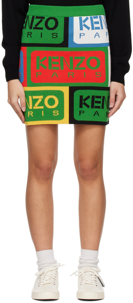 Kenzo: Короткая юбка Paris